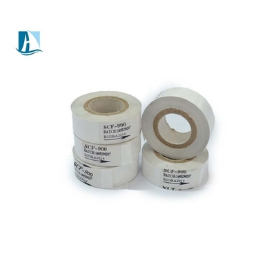 30mm * 100m LC1 ホットスタンピング フォイル ロール 有効期限印刷用の黒色コードリボン