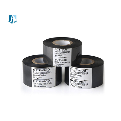 SCF900 LC1 FC3 ホットスタンプリボンプリンター用品 25mm*100m カラー・日付・コードフイル