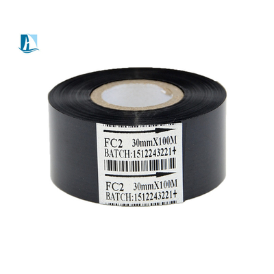25mm 幅のホットコーディングフォイル ラベルプリンター温度 100C-160C 適用機器