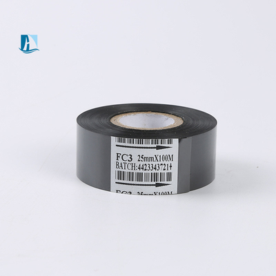 25mm 幅のホットコーディングフォイル ラベルプリンター温度 100C-160C 適用機器