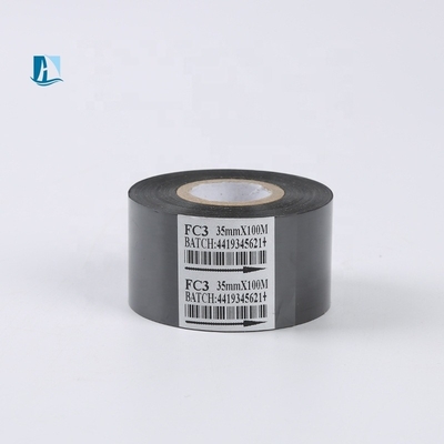 30mm 幅 ホットスタンプ リボン 日付とバッチコード 100M 長さ 必要ラベル