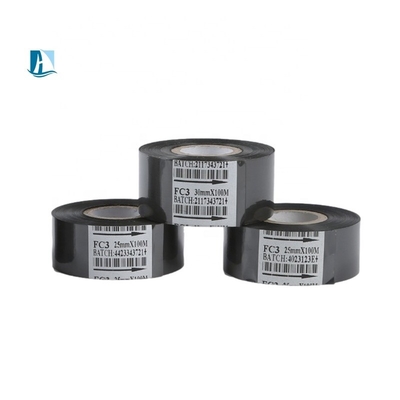 ブラスレタープリンターリボン 25mm 100M 熱伝送リボン ホットコーディングスタンピングフィルム