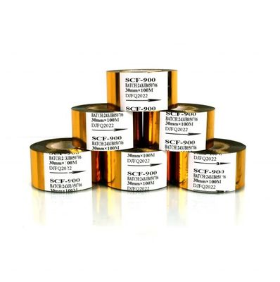 ホットスタンプマシン プリンター リボン オリジナル ラベルに印刷するのに適した 無料サンプル