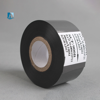 1インチコアサイズ カラーリボン ホットスタンプフィルム 40mm*100m LC1 TTR日付コードプリンター用