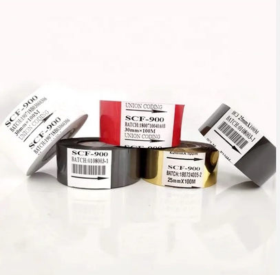 30mm * 100m LC1 ブラック プリンター用 熱伝送墨 Ribbon 発売日 批量 プラスチック素材