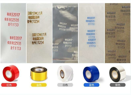 カラープリンター 適用可能 金製 ホットスタンプフィルム コードマシン用 30mm*100m