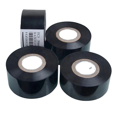 SCF 900 30mm*100m ブラックスタンプ日付のプラスチック袋印刷テープ ホットコーディングフィルム