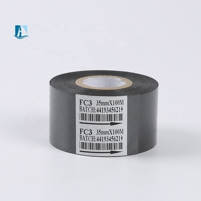 HP241 HP241B DY-825mm*100m プリンター リボン PET 恒定な印刷日付のための黄色のコードフィルム