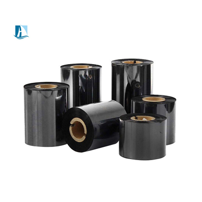 圧力範囲0.3-0.5Mpa 炭素インク リボン 日付 コーディング フィルム 55mm*100m ホットスタンプ リボン