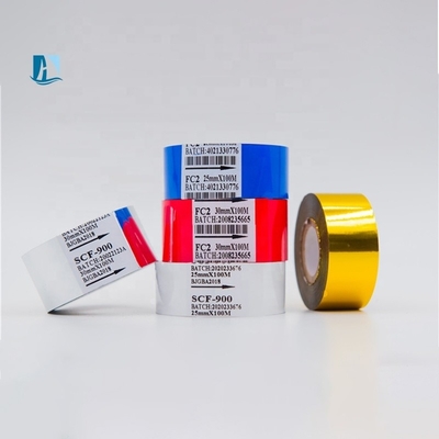中国製の末端ホットスタンピングフィルム パーソナライズ可能な製品用 圧力範囲0.3-0.5Mpa