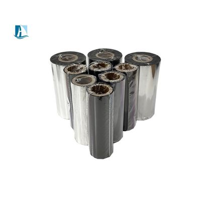 55*100m/122m 熱伝送印刷用ワックス樹脂リボン 温度100C~160C