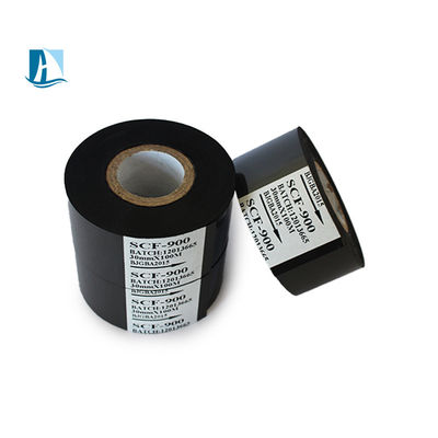 30mm 100m プリンタ用ホットスタンプリボン SCF900 LC1 FC2 FC3 黒色 コード式ホットプリントフィルム