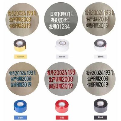 SCF900 FC1 FC2 FC3 LC1 ホットスタンプリング フィルム コードリング リボン ロール 紙 プラスチック 35*100m