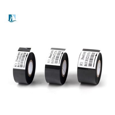 SCF900 Black Hot Stamping Foil Coding Ribbon 30*100 バッチ日付コードマシンDY-8 HP241 HP241Bのために