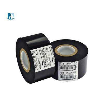 SCF900 Black Hot Stamping Foil Coding Ribbon 30*100 バッチ日付コードマシンDY-8 HP241 HP241Bのために