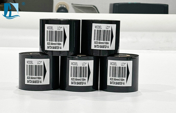 生産日 食品用プラスチック包装に印刷 ピンク色 ホットスタンプ リボン 1 インチコアサイズ
