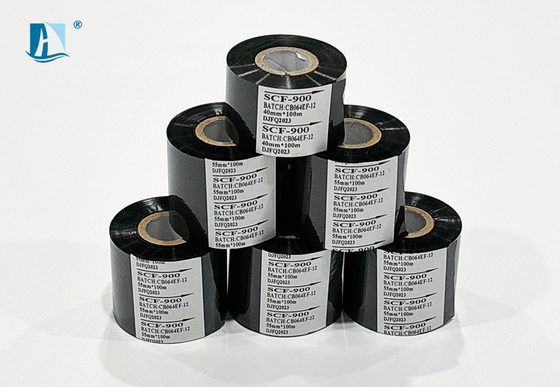 シルバーLC1 熱印印用色コードリボン 50mm*100m 原長