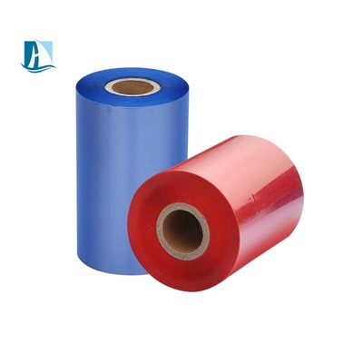PET 50mm*100m LC1 青色コードリボン 印刷用サテンリボン