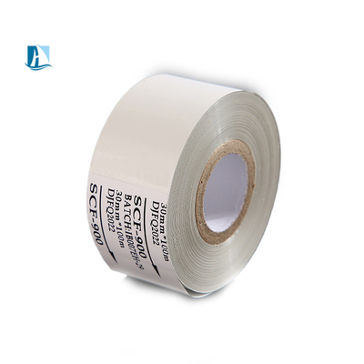 プリント用50mm*100mプリンタリボンSCF900 白色熱印印