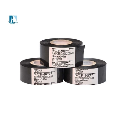 プリント用50mm*100mプリンタリボンSCF900 白色熱印印