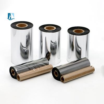 原産PET銀型熱印花リボン LC1リボンプリンター用 50mm*100m PET