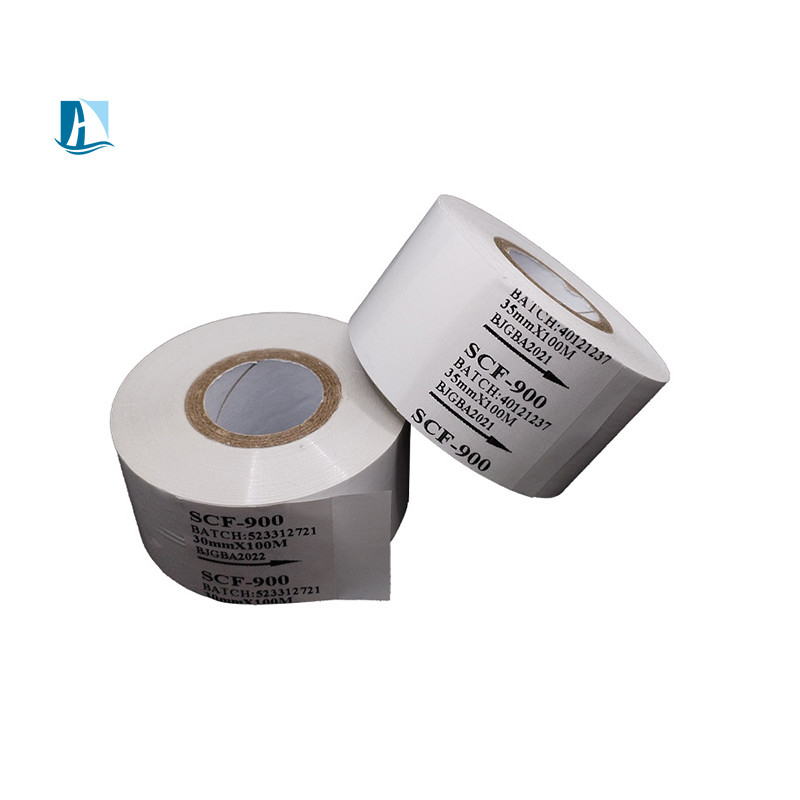 LC1 黒 40mm*100m h200frホットホイルスタンプリングマシンのためのゴールドPETホットスタンプリングホイル
