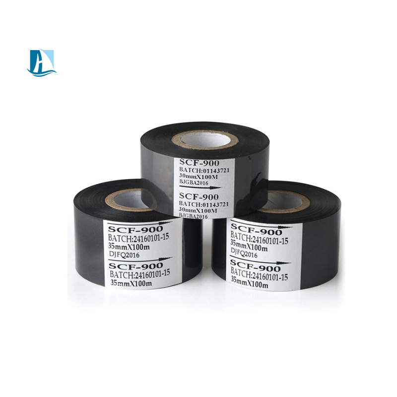 SCF-900 ホットフォイール リボン 25mm*100m PP PE PET ミルクパッケージの有効期限印刷用